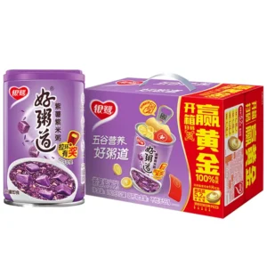 Yin Lu Mixed Congee Purple Sweet Potato Purple Glutinous Rice 280gx12 银鹭好粥道紫薯紫米粥280克x12整箱