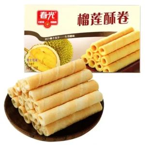 CG Durian Biscuit Roll 105g 春光榴莲酥卷105g