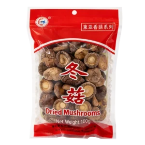 EAST ASIA DRIED MUSHROOM 100G 东亚牌冬菇100g