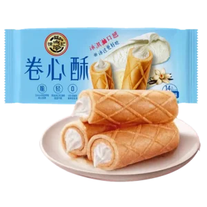 HSU Roll Cookie Cream 105g 徐福记卷心酥-奶油105g