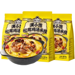 MXB Rice Noodle Matsutake Chicken Soup Favour 287.5gx3 满小饱松茸鸡汤米线287.5gx3
