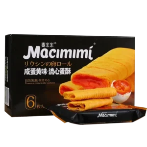 Macimimi Cracker (Salted Egg Flavour)100g 麦米米流心蛋酥(咸蛋黄味)100g