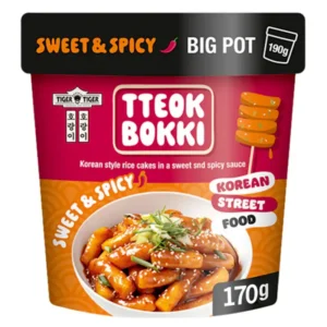TT TTEOK BOKKI BBQ FLAV 170g 双虎牌烧烤味年糕(杯)170g