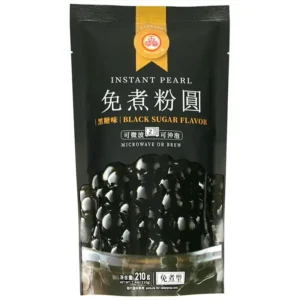 WFY INSTANT PEARL BLK SUGAR 210g 五福圆黑糖味免煮粉圆210g