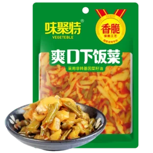 WJT TASTY VEGETABLE 138G 味聚特爽口下菜饭138g