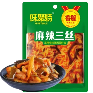 味聚特麻辣三丝138克 Weijutu Spicy Mixed Vegetables 138g