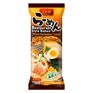 Hikari Miso (JP)Restaurant Style Ramen Miso Tonkotsu Servings 186.4g HIKARI MISO(JP)面乐猪骨味噌拉面(2食)186.4g