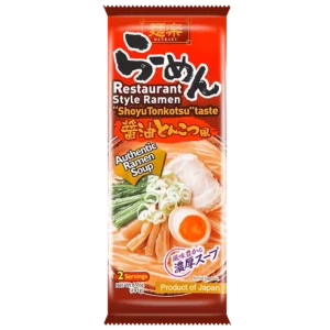 Hikari Miso (JP)Restaurant Style Ramen Shoyu Tonkotsu Servings 191g HIKARI MISO(JP)面乐酱油豚骨拉面(2食)191g