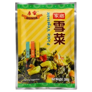 Honor Pickle Vegetable 168g 康乐家乡雪菜168克