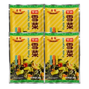 Honor Pickle Vegetable 168gx4 康乐家乡雪菜四包装168gx4