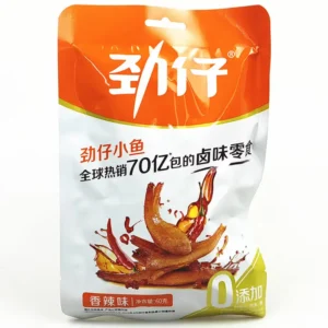 JZ Ocean Little Fish -Spicy 60g 劲仔深海小鱼香辣味60g