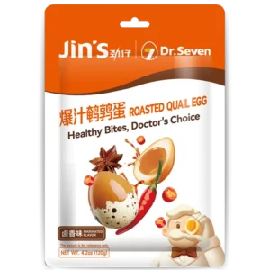 劲仔爆汁鹌鹑蛋(卤香味)120g JZ Roasted Quail Egg Marinated 120g