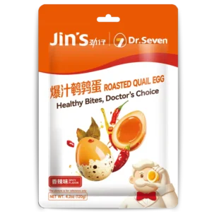 劲仔爆汁鹌鹑蛋(香辣味)120g	JZ Roasted Quail Egg Spicy 120g