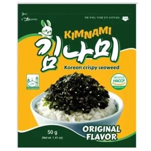 Kimnami Korean Crispy Seaweed Original Flavour 50g Kimnami拌饭海苔原味50g