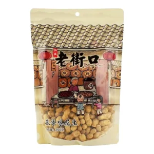 LJK Peanut Garlic Flavour 160g 老街口蒜香花生160g