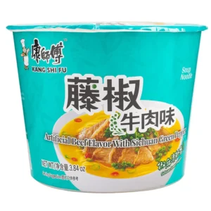 MK Beef Green Pepper Bowl 108g 康师傅藤椒牛肉面(桶装)108g