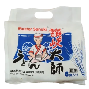 MS Brand Japanese Style Udon (6x200g)1200g 赞岐日式乌冬面(6x200g)1200g