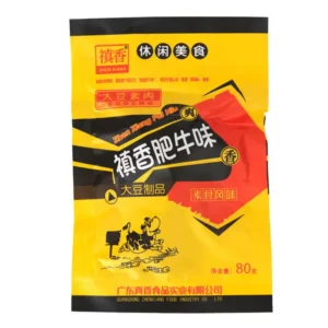 ZX BEEF FLAVOR SOY MEAT 80G 禛香肥牛味(大豆素肉)80g