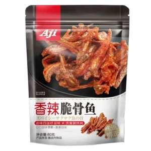 AJI香辣脆骨鱼80g AJI SPICY CRISPY BONE WITH FISH 80G