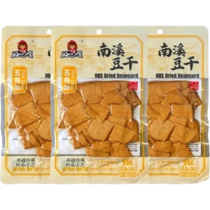 HBS Dried Beancurd - Five Spice 95gx3 [三包装]好巴食南溪豆腐干五香味95gx3
