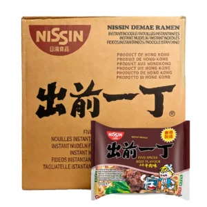 Nissin Demae Ramen Five Spice Beef 100gx30 [整箱]出前一丁五香牛肉味面100gx30