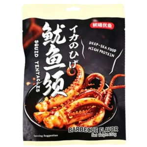鱿嘻优鱼鱿鱼须(烧烤味)156g YX SQUID TENTACLES BBQ FLAV 156G