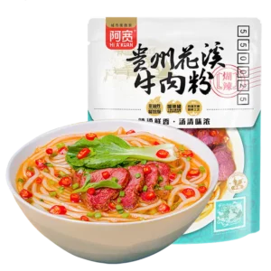 Baijia AK Huaxi Rice Noodle - Beef Flavour 阿宽贵州花溪牛肉粉260g