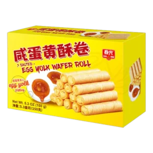 春光咸蛋黃酥卷150g CG Salted Egg Yolk Wafer Roll 150g