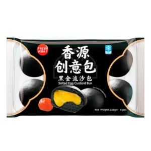 香源黑金流沙包240g FRESHASIA Salted Egg Custard Bun (Black) 240g