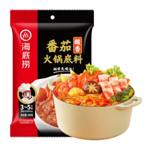 Haidilao Tomoto Flavour Hot Pot Seasoning For One 200g 海底捞火锅底料-番茄200g