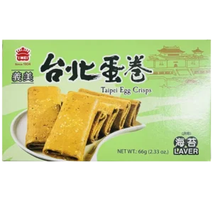 义美台北蛋卷-海苔味66g IM Taipei Egg Crips - Laver 66g