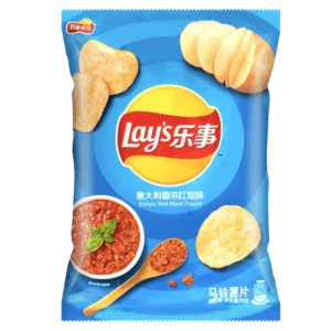 Lay’s Potato Crisps Italian Rich Tomato Flavour 70g 乐事意大利香浓红烩味马铃薯片 70g