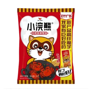 UNI Noodle Snack Spicy Crab 35g 统一小浣熊干脆面香辣蟹味35g