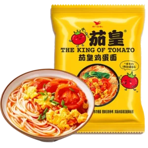 统一茄皇鸡蛋面(袋)122g UNI Noodles (Bag)Tomato & Egg Flavour 122g