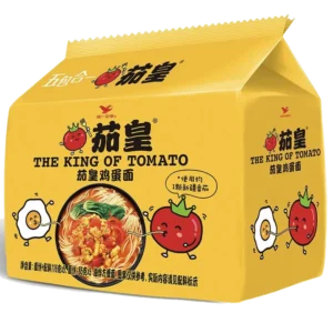 UNIF INSTANT NDL TOMATO EGG FLV 116gx5 统一茄皇鸡蛋面(五连包)116gx5