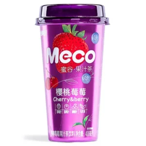 XPP Tea Drink – Cherry & Berries Flavour 400ml 香飘飘MECO樱桃莓莓果汁茶(即饮)400g