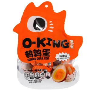 盐津铺子O-KING鹌鹑蛋-酱卤味128g YJPZ O-KING Quail egg (pot roast) 128g