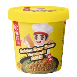 HDL –Golden Sour Soup Vermicelli 130g 海底捞圆杯金汤粉(出口版)130g