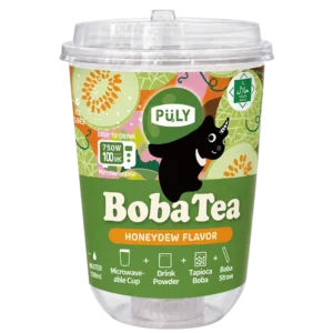 PLAYB BOBA TEA MATCHA FLAVOUR PLAYB珍珠奶茶抹茶味(杯)