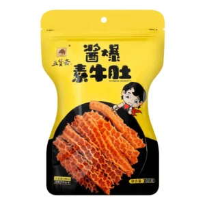 WXZ SPICY BEANCURD 100G 五贤斋酱爆素牛肚100g