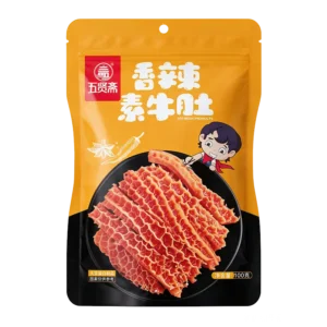 WXZ SPICY BEANCURD CHUNK 五贤斋香辣素牛肚