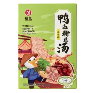裕如鸭血粉丝汤藤椒味 YR DUCK BLOOD VERMICELLI SOUP RATTAN PEPPER