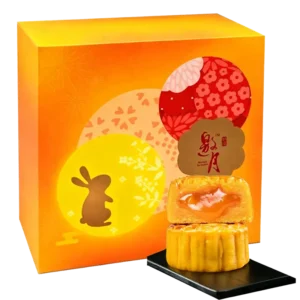 YY Salted Egg Yolk Mooncake 8pcs 400g 邀月流心奶黄月饼8个装 400g