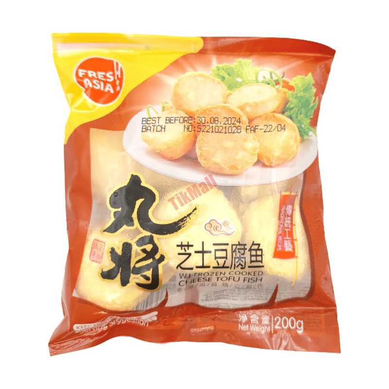 (Expire: 2026-09-25) Wj Cheese Tofu Fish 200g 香源丸将芝士豆腐鱼200克