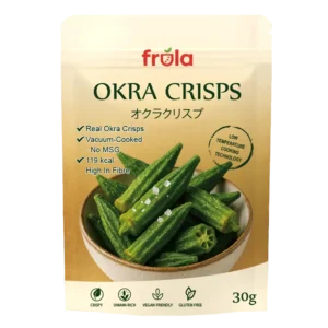 Frula_Vegetable Crisps_Okra Crisps 30g Frula蔬菜脆原味秋葵脆30g