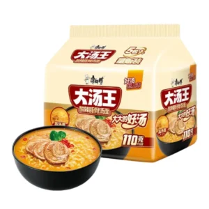 MASTER KONG-NOODLES IN SOUP - HOT AND SOUR PORK BONE FLAVOUR(5 PACK)142Gx5 康师傅大汤王酸辣豚骨汤面(五连包)142gx5