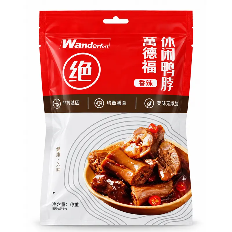 WD Marinated Spicy Duck Neck 105g 万德福香辣鸭脖105g