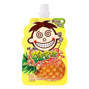 WW Jelly Drink – Pineapple Flavour 150g 旺旺维多粒果冻爽菠萝味150g