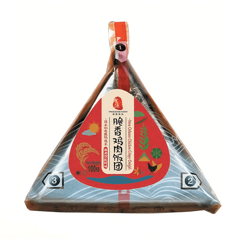 (Expire: 2026-10-06) FRESHASIA New Orleans Chicken Crispy Onigiri 100g 香源新奥尔良鸡肉脆香饭团
