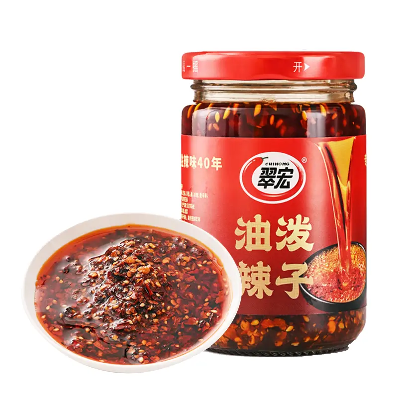 (Expire: 2026-10-14) CH Chilli Oil 200g 翠宏油泼辣子200g